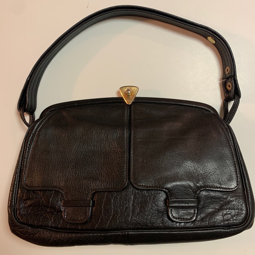 Fassbender England Vintage Leather Handbag